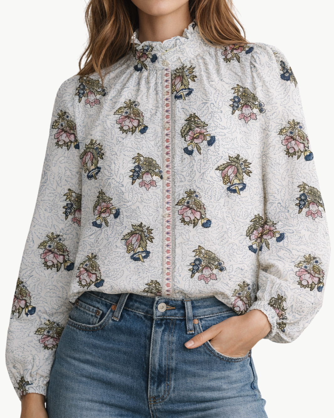 Alix of Bohemia ANNABEL MIST QUATRE SHIRT at Romi Boutique