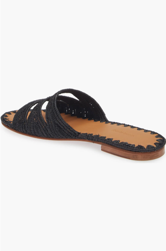 SYMM SANDAL IN BLACK - Romi Boutique