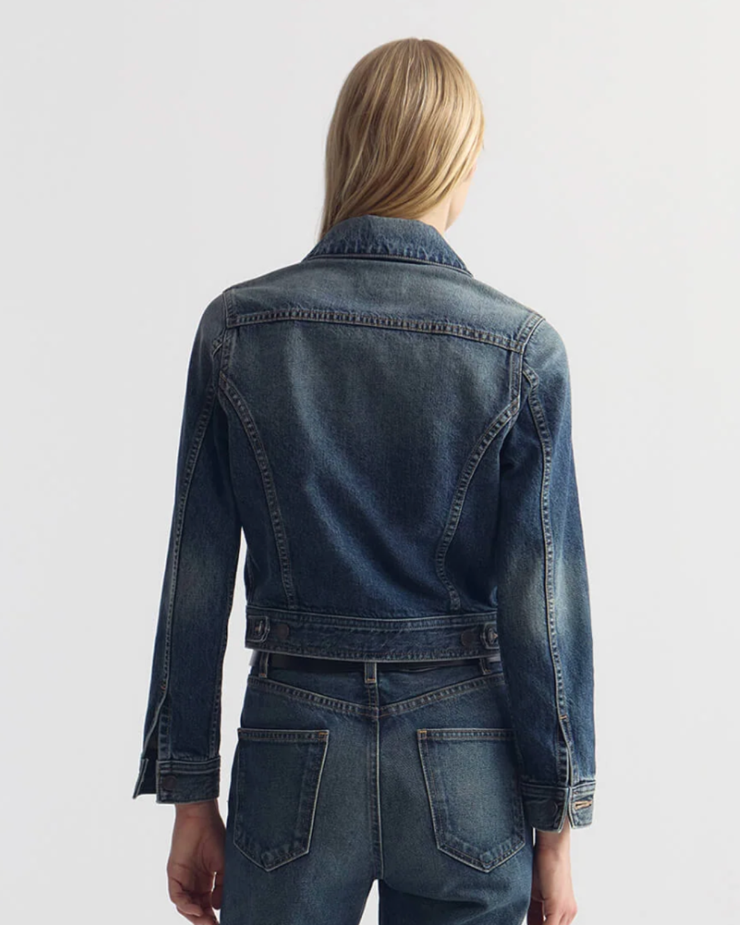 Nili Lotan CARLY DENIM JACKET at Romi Boutique