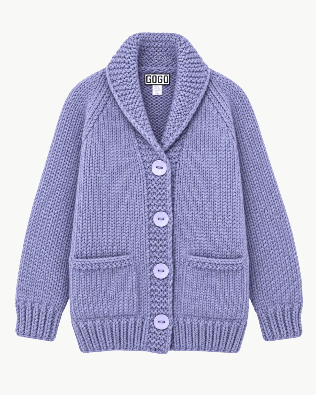 GOGO Long Classic Ski Cardi at Romi Boutique
