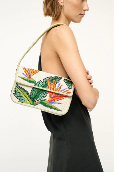 TOMMY BEADED BAG IN BIRDS OF PARADISE - Romi Boutique