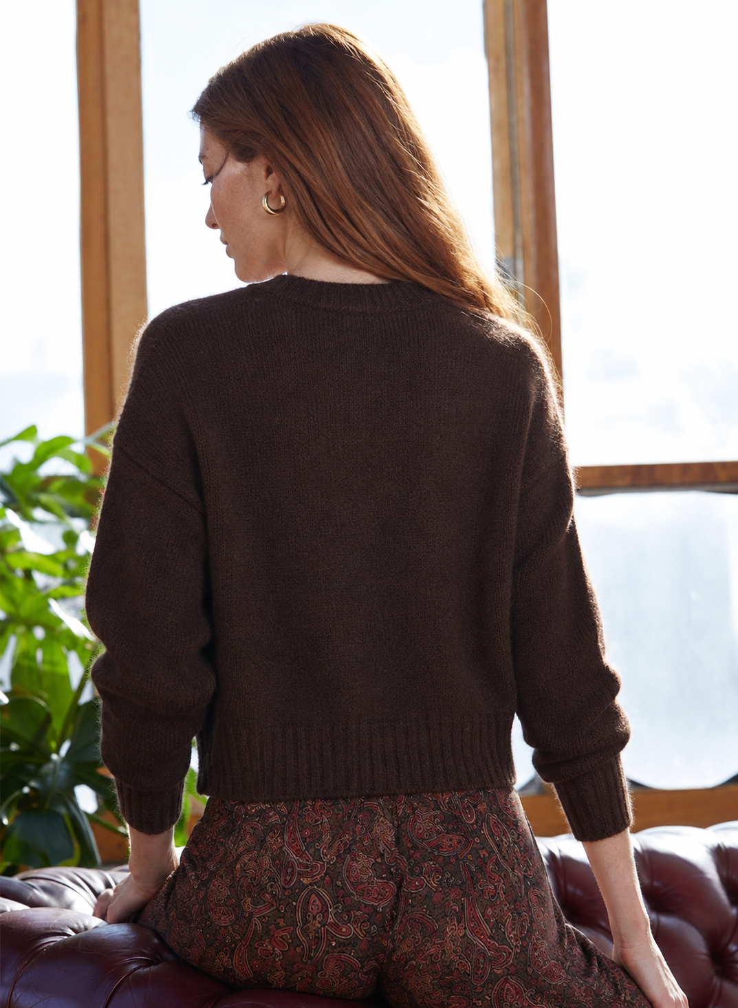 Autumn Cashmere Boxy Cardigan at Romi Boutique