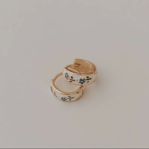 Romi Daphne Tea Cup Hoops at Romi Boutique