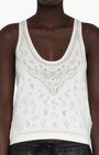 Zadig & Voltaire Jossy Bandana Tank at Romi Boutique