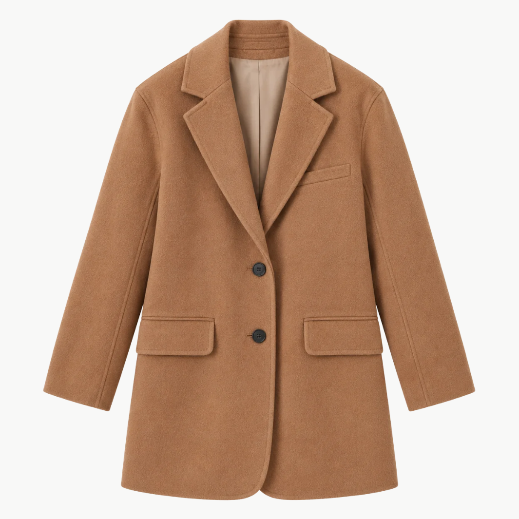W.Cashmere Camellia Wool Blazer at Romi Boutique