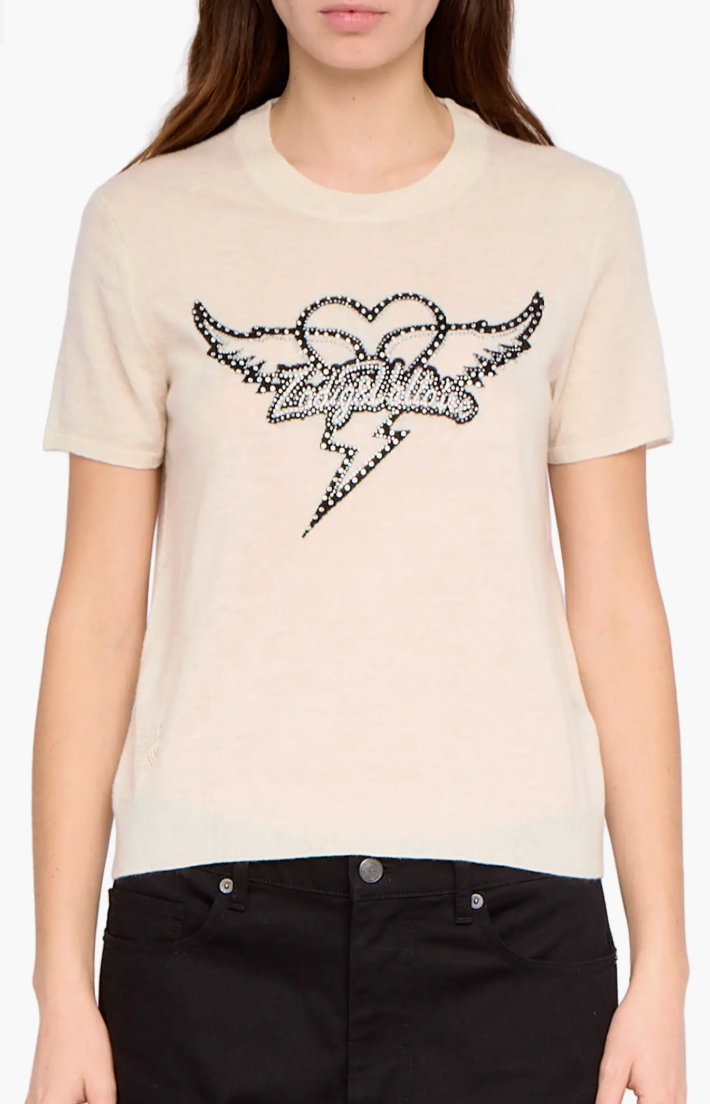 Zadig & Voltaire IDAL CASHMERE SWEATER at Romi Boutique