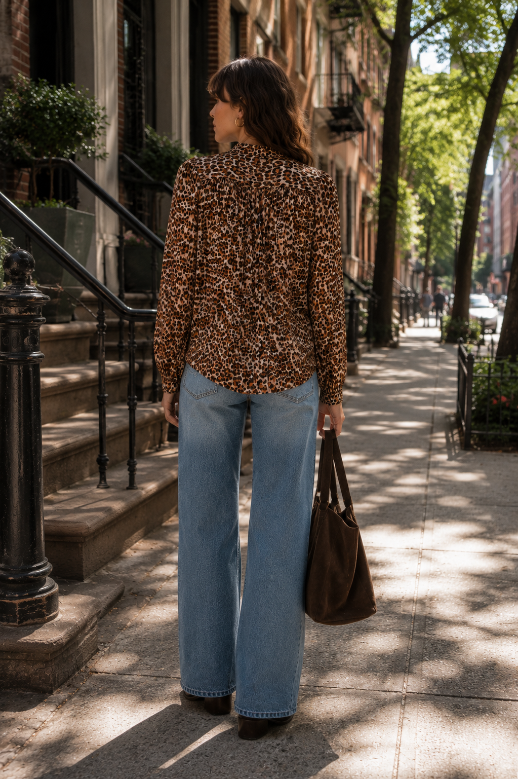 Artemis Leopard Trek Shirt