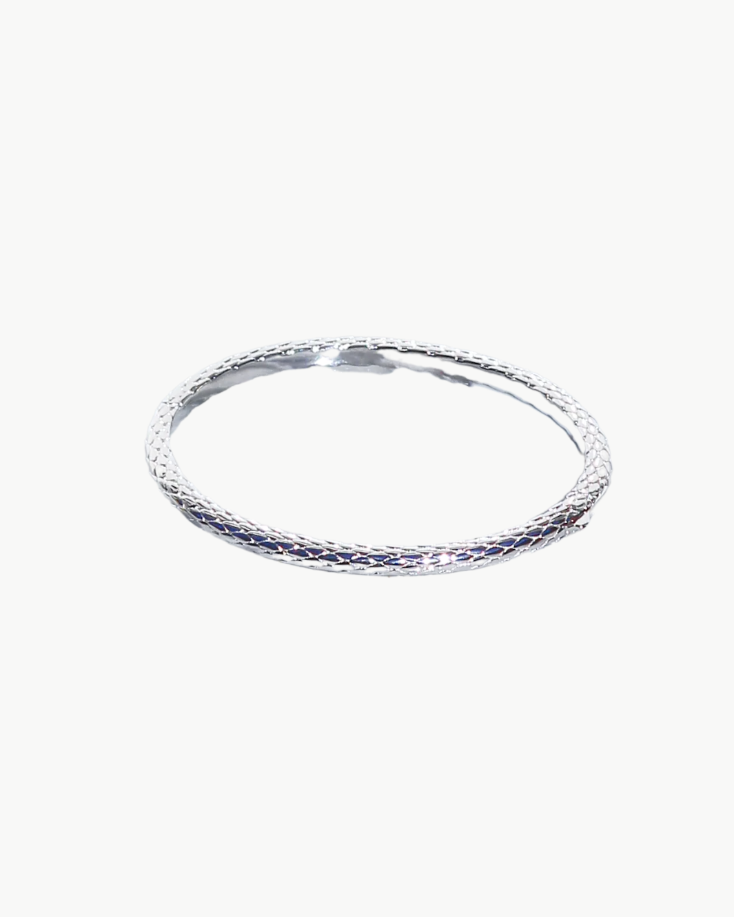 BALI BANGLE IN STERLING SILVER