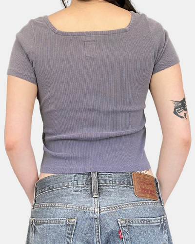 NOELLE TOP IN MAUVE