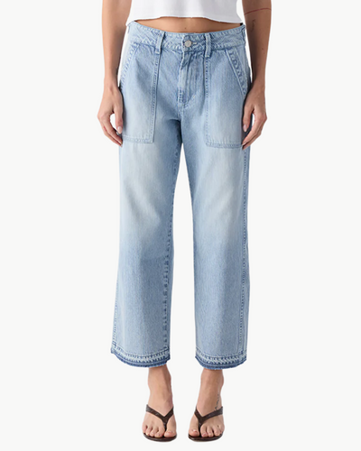EASY ARMY SLOUCH CROP JEAN IN ENJOY