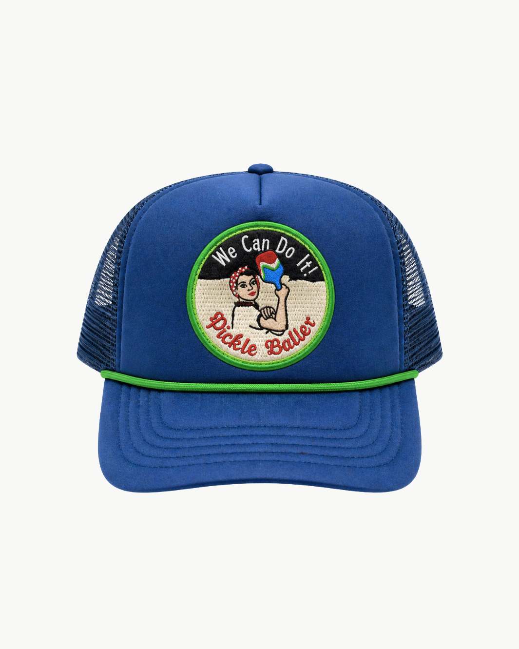 Freya Trucker Hat, We Can Do It! Pickle Baller at Romi Boutique