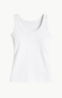 Enza Costa SUPIMA BABY RIB TANK at Romi Boutique