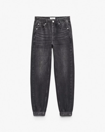 MIRAMAR TERRY JOGGER PANT IN FADED BLACK