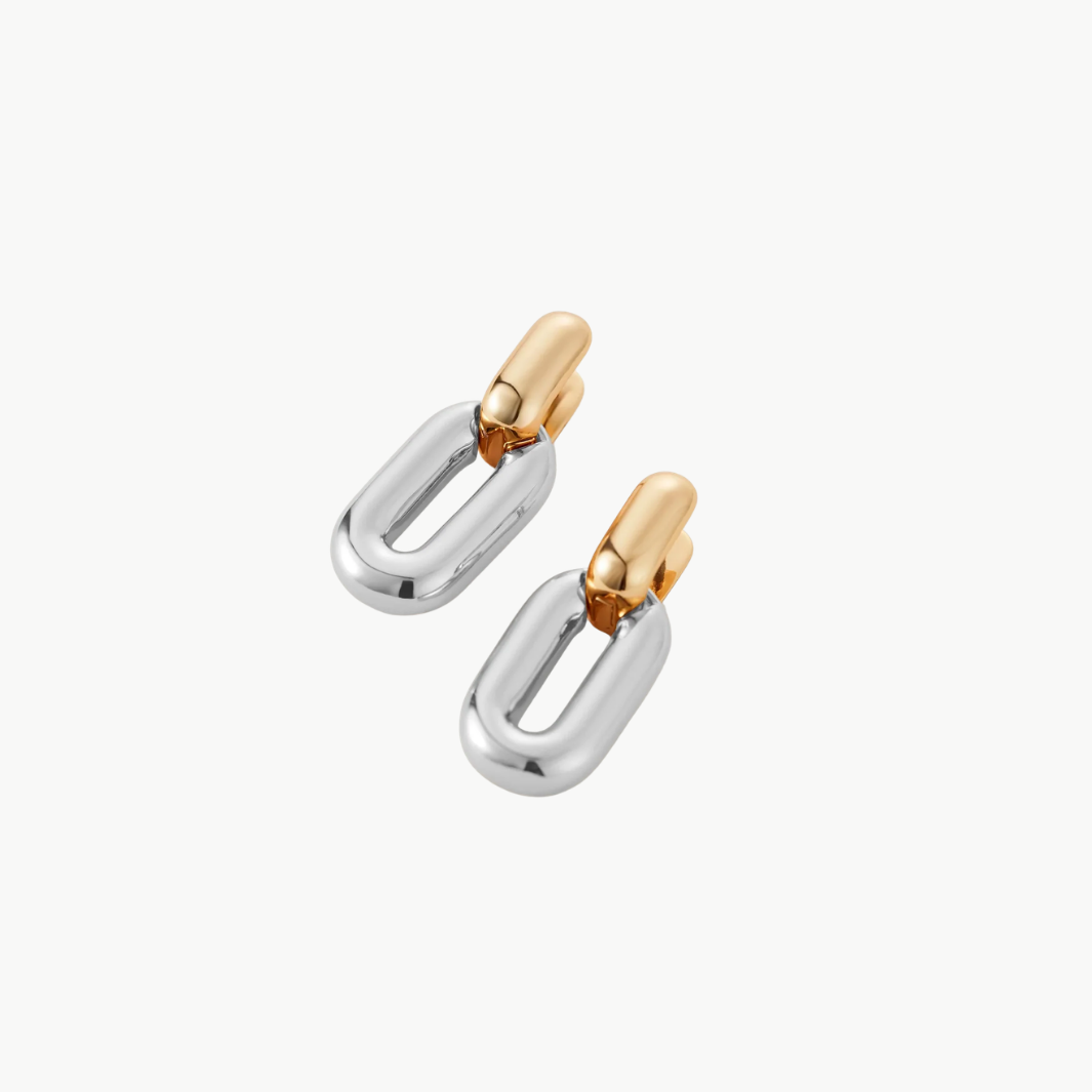 Puffy Detachable Link Earrings