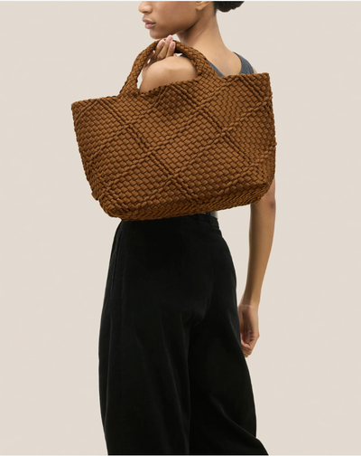 ST. BARTHS MEDIUM TOTE ROPE IN HARBOR - Romi Boutique