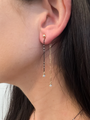 Maya Bauman STAR DOUBLE TROUBLE EARRINGS IN GOLD at Romi Boutique