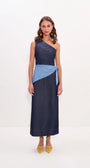 Simon Miller BELEM CHAMBRAY MIDI DRESS at Romi Boutique