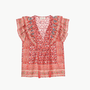 Darla Frill Short Sleeve Top