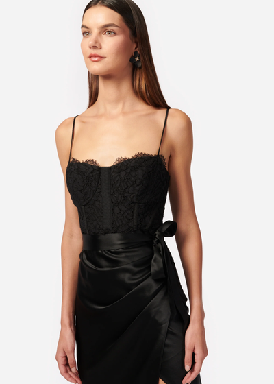 TRICIA DRESS IN BLACK