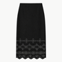 FITTED MIDI SKIRT
