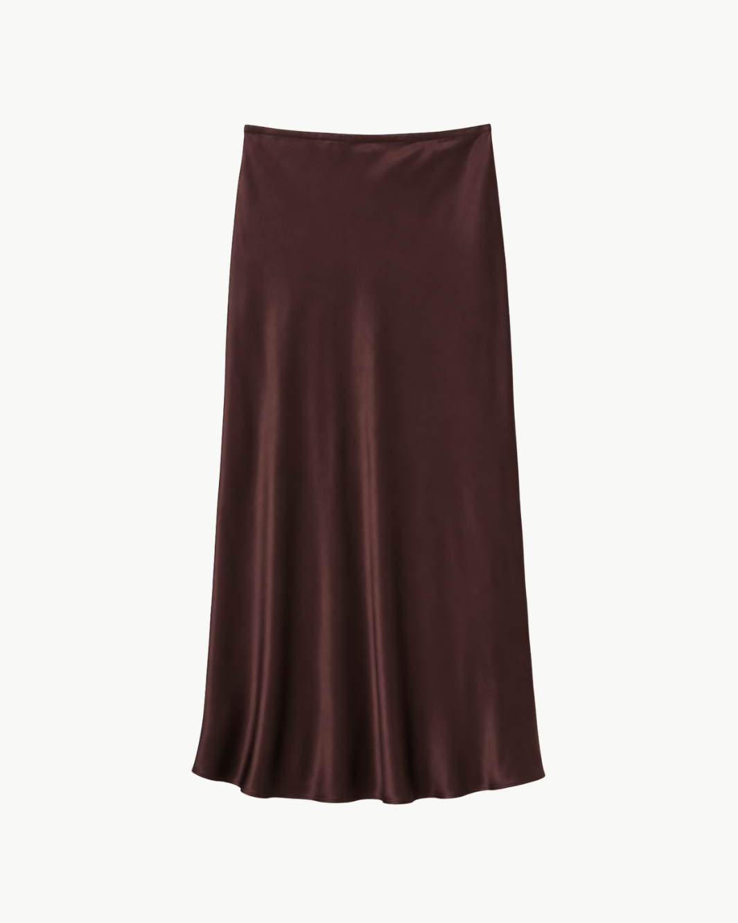 Miranda Scallop Silk Skirt