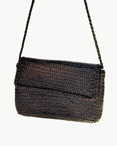 POLO POCHETTE IN DARK BROWN