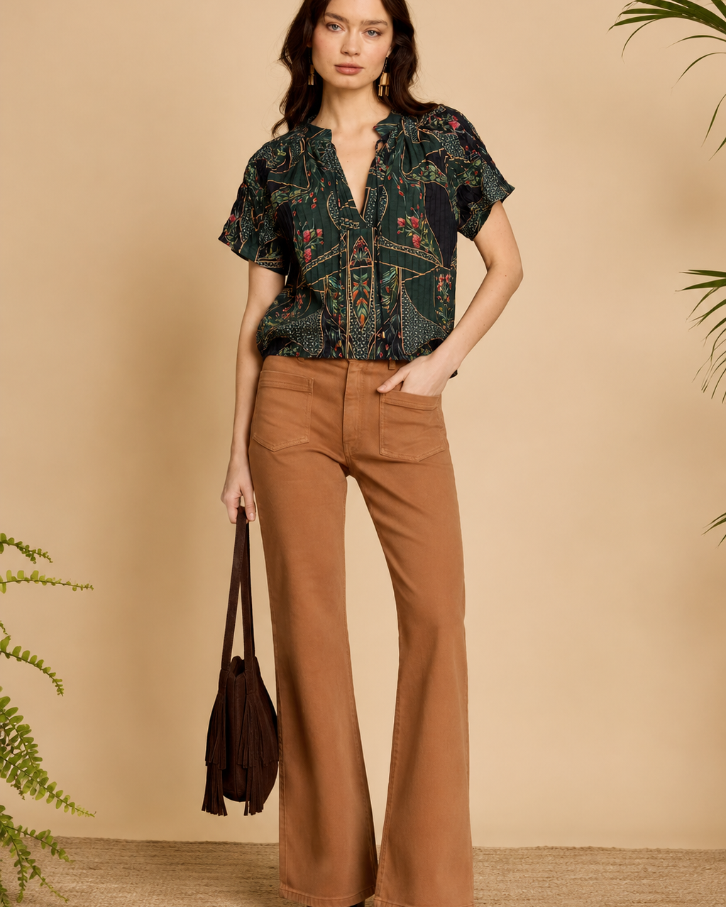 Caballero Zola Top at Romi Boutique