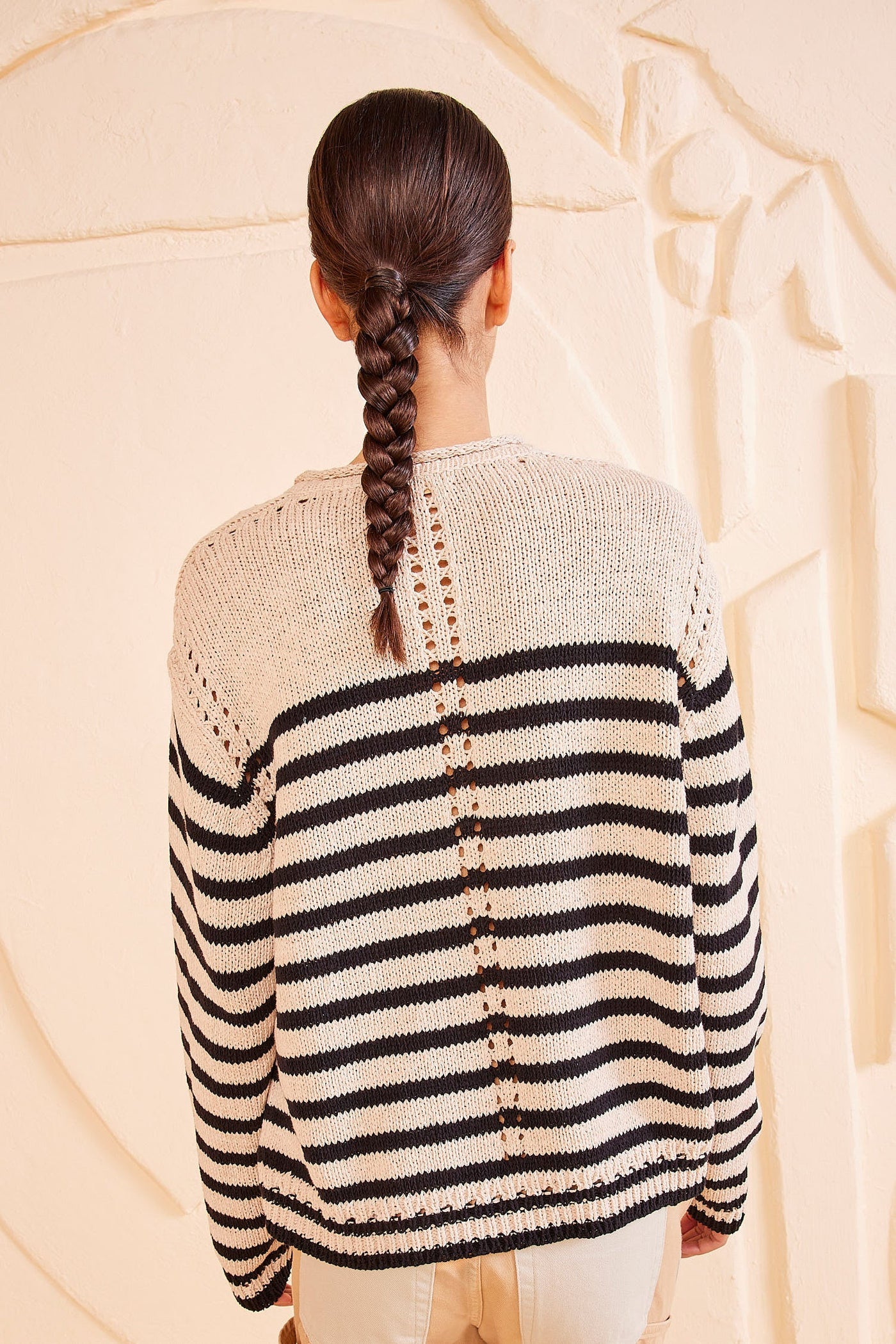 LEONIE PULLOVER IN SAILOR STRIPE