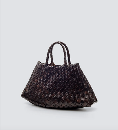 SANTA CROCE SMALL IN DARK BROWN - Romi Boutique