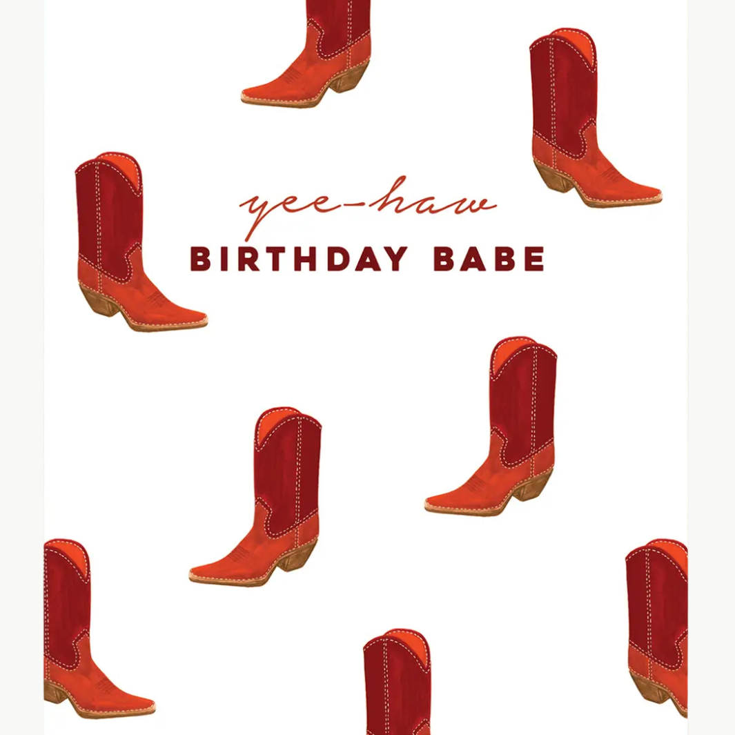 Abigail Jayne Design Cowgirl Birthday Greeting Card at Romi Boutique