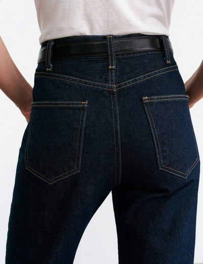 JOAN JEAN IN INDIGO RINSE