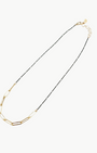 Maya Bauman LINK MIX NECKLACE IN MIX METAL at Romi Boutique