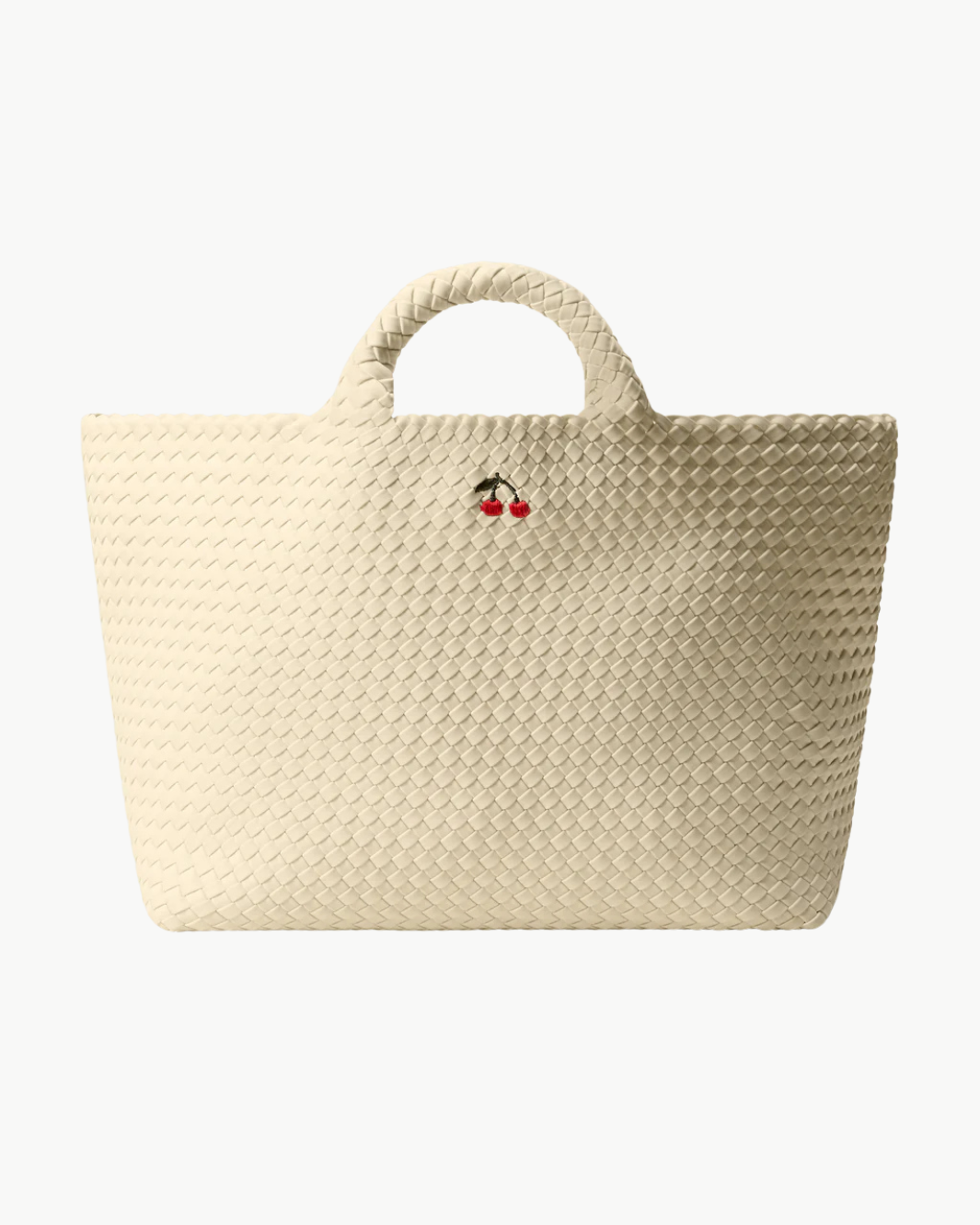 Naghedi ST. BARTHS LARGE TOTE CHERRY at Romi Boutique