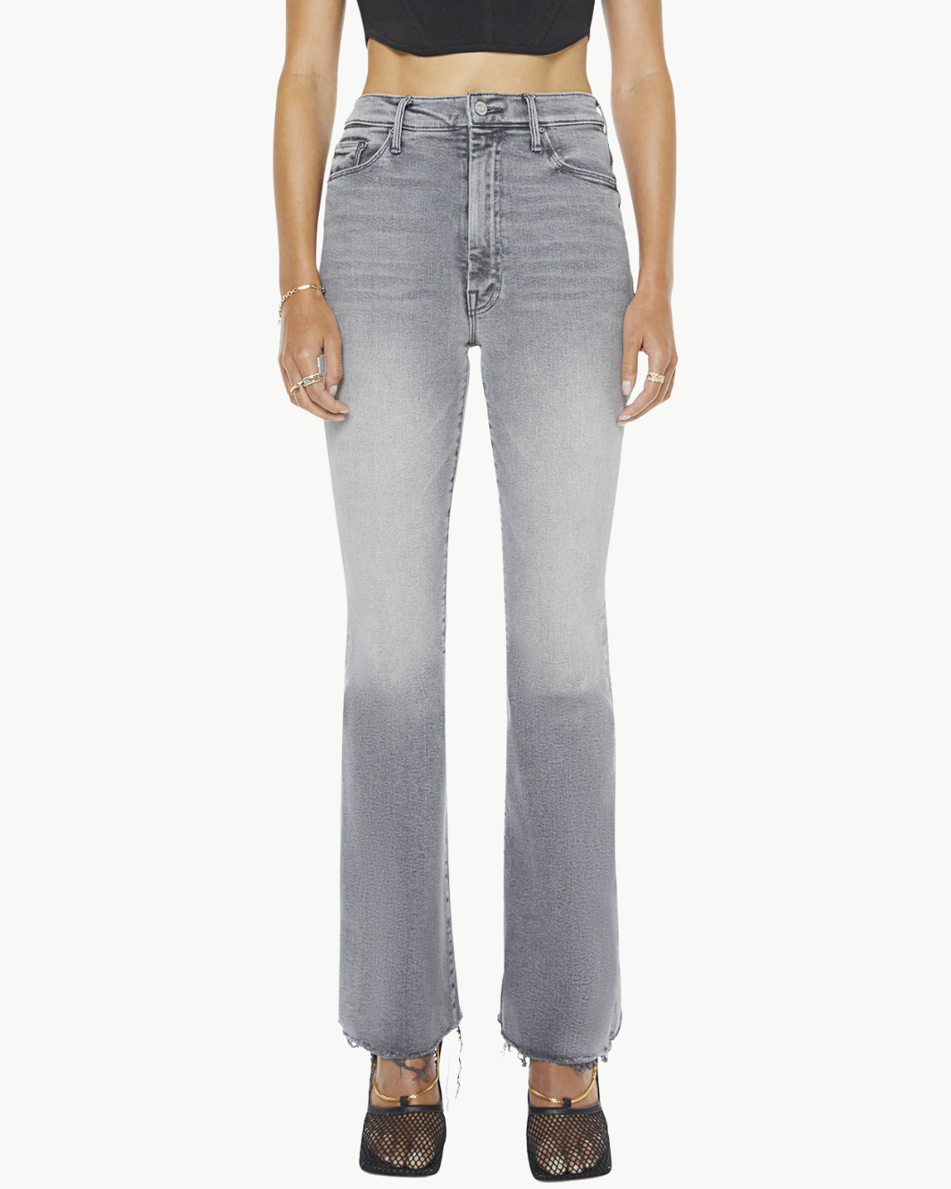 HIGH WAISTED WEEKENDER FRAY IN CATCH ME OUTSIDE - Romi Boutique