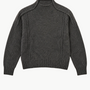 Boxy Seamed Funnel Neck