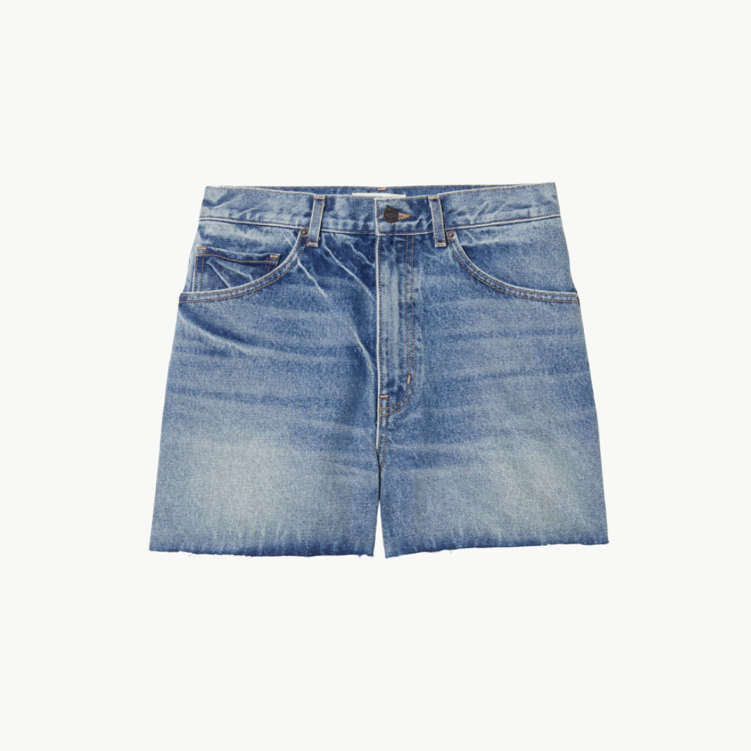 Nili Lotan Cobain Denim Short at Romi Boutique