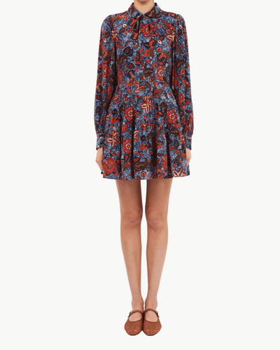 ALIYA DRESS IN CLEMATIS