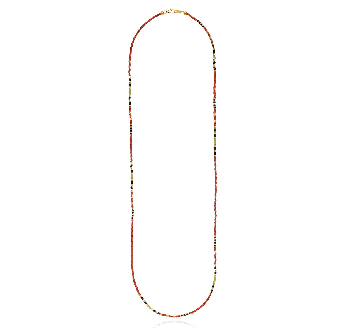 Anna Beck Shinga Beaded Necklace - 28” at Romi Boutique