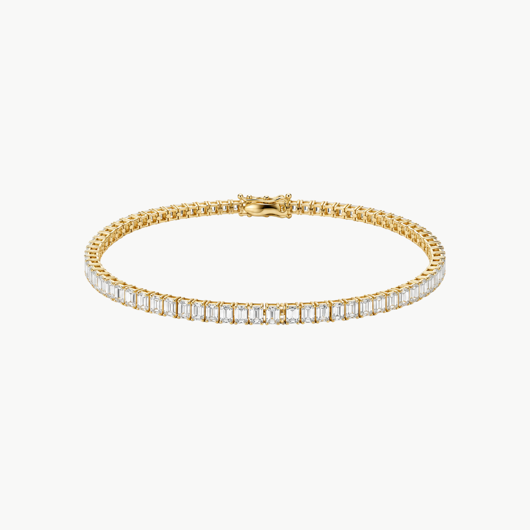 Petite Emerald Diamond Bracelet
