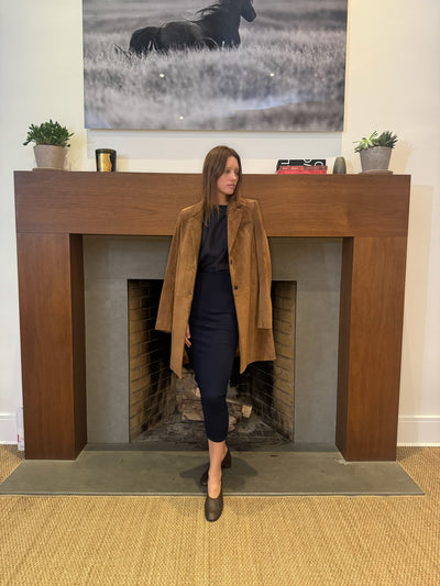 EASY CAR COAT IN MARTORA - Romi Boutique