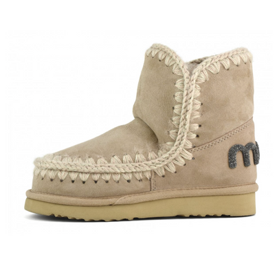ESKIMO 18 GLITTLER LOGO IN CAMEL
