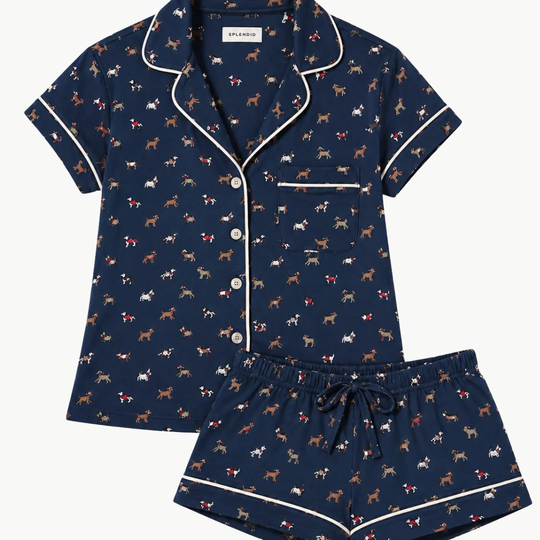 Gisele Printed Shortie Pj