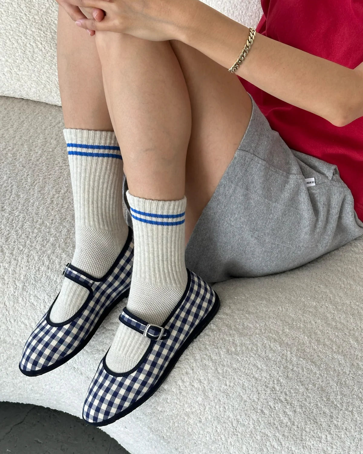 Le Bon Shoppe BOYFRIEND SOCKS at Romi Boutique
