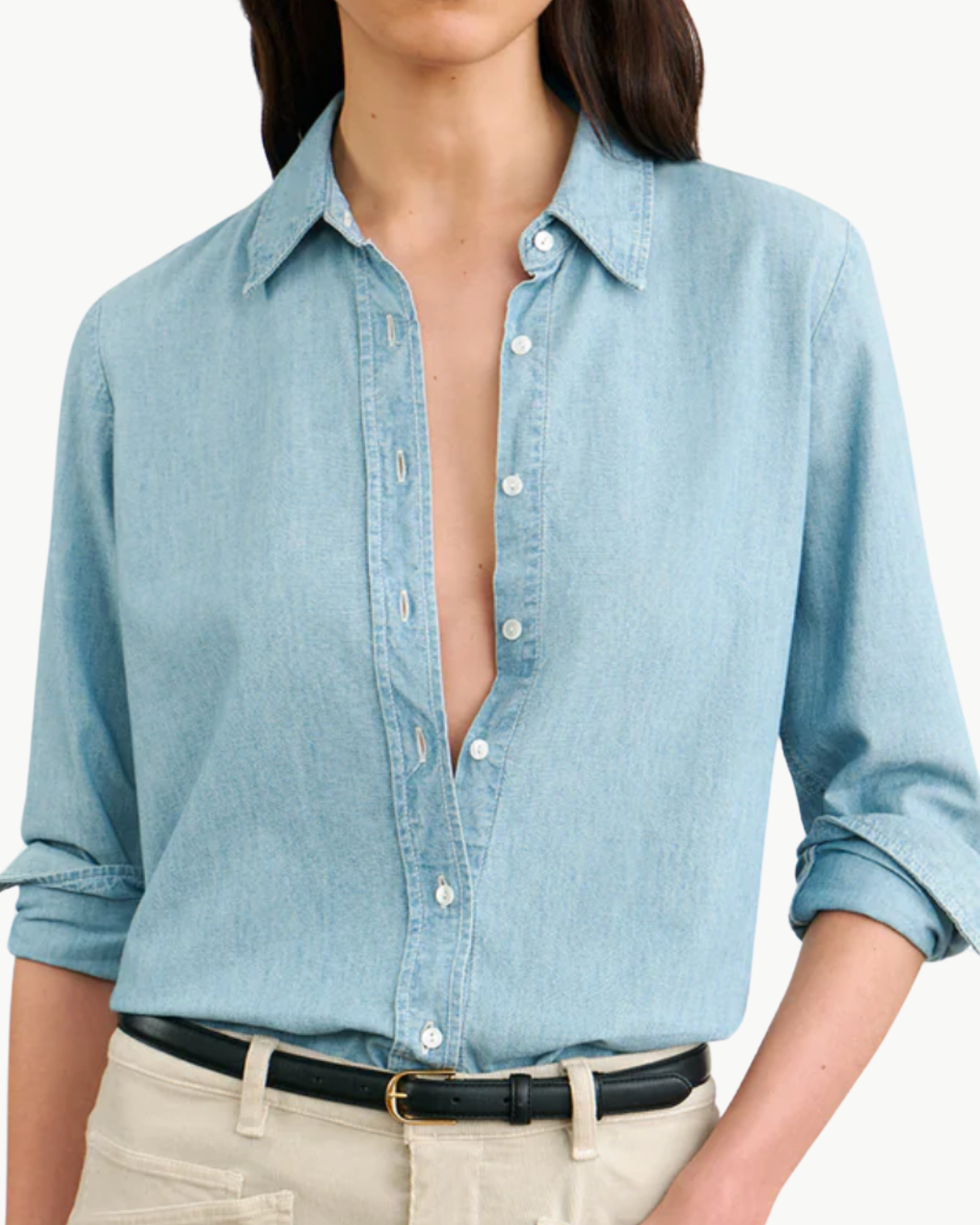 MONTI DENIM SHIRT IN CHAMBRAY