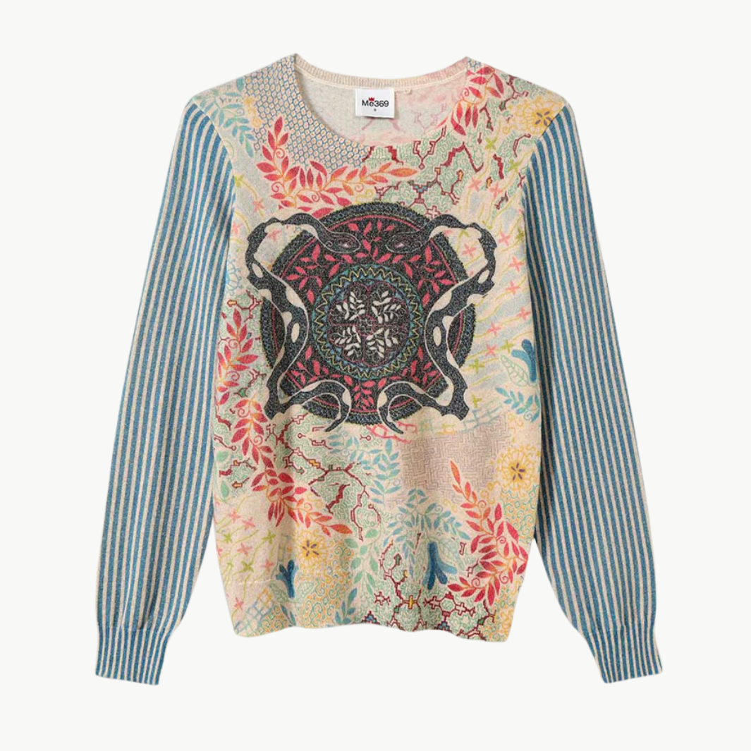 Me369 EMERTA KNIT TOP at Romi Boutique