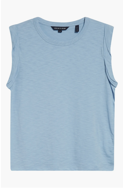 DREE MUSCLE TEE IN BLUEBELL