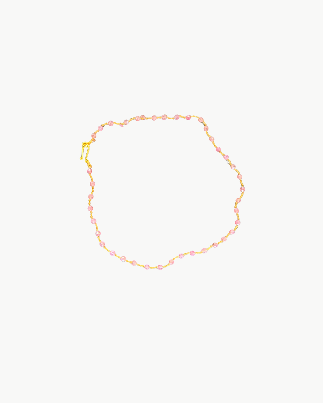 ANKLET IN PINK TOURMALINE - Romi Boutique