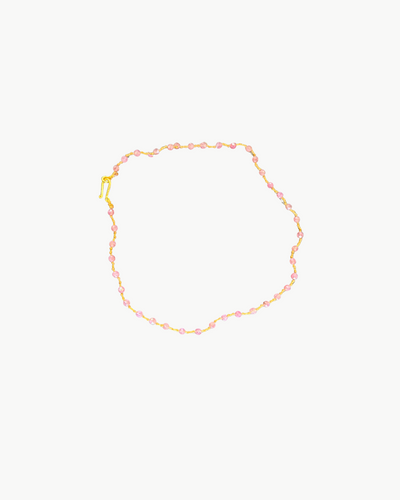 ANKLET IN PINK TOURMALINE - Romi Boutique