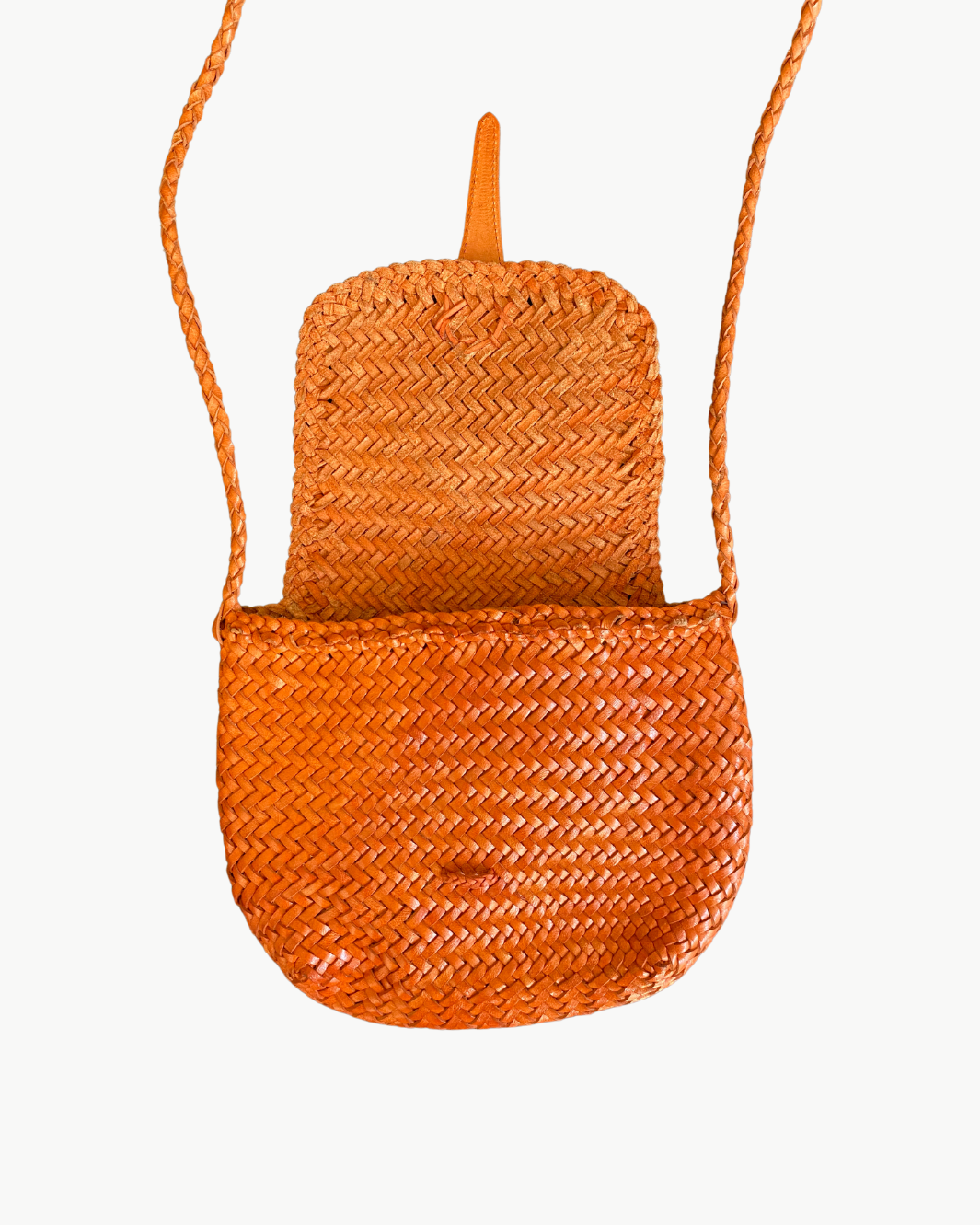 MINI CITY BAG IN ORANGE