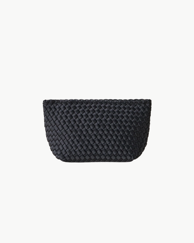 PORTOFINO MEDIUM COSMETIC POUCH IN ONYX